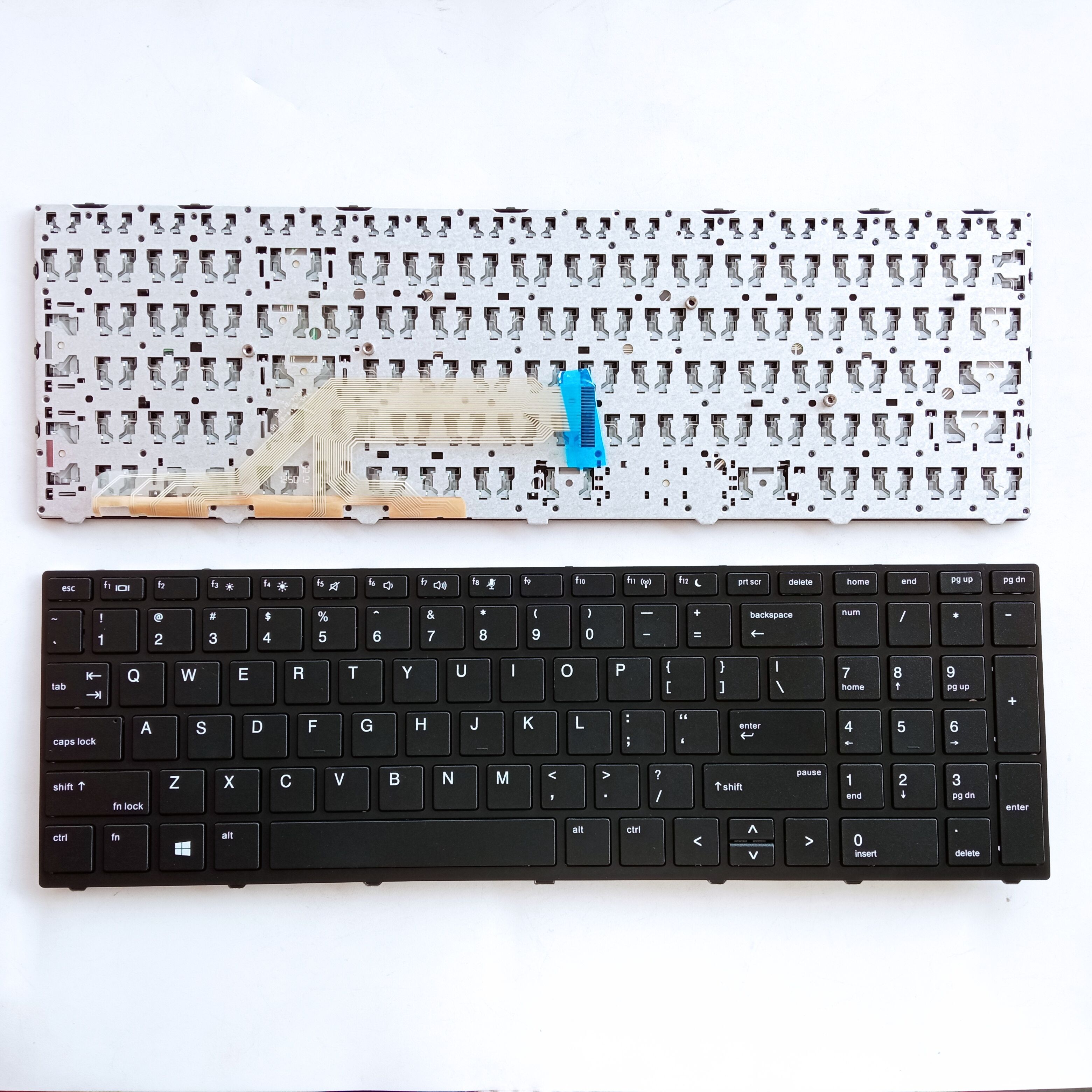 Picture of New Replacement Laptop Keyboard For HP 450G5/455G5/470G5 BLACK FRAME BLACK (OEM) US Layout